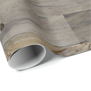 Papier Cadeau Brown en gris industriel Mariage rustique Annivers