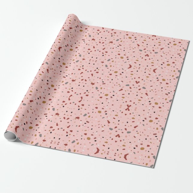 Papier Cadeau Broyeur de papier, papier de toilette en vrac, pap (Déroulé)