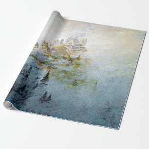 Papier Cadeau Brume de matin de Caspar David Friedrich en