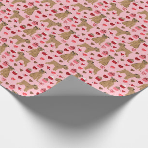 Papier Cadeau Bruxelles Griffon Love Valentines Cadeau Enveloppe