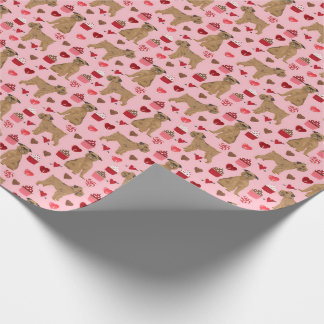 Papier Cadeau Bruxelles Griffon Love Valentines Cadeau Enveloppe