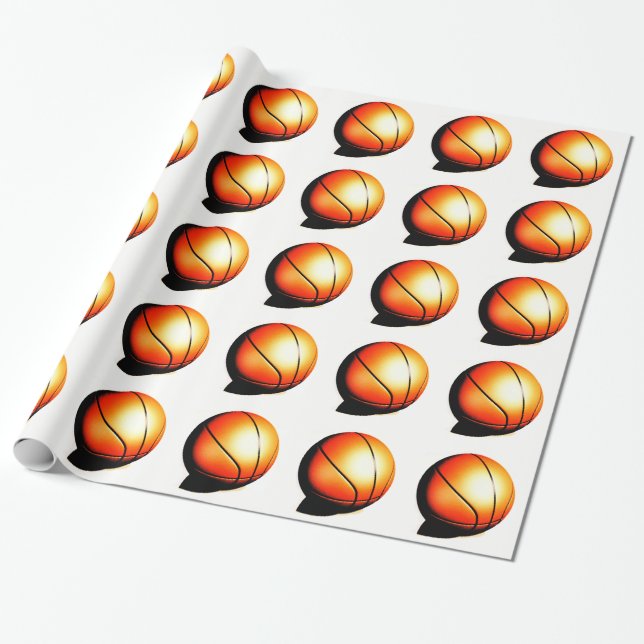 Papier Cadeau Bsketball (Déroulé)