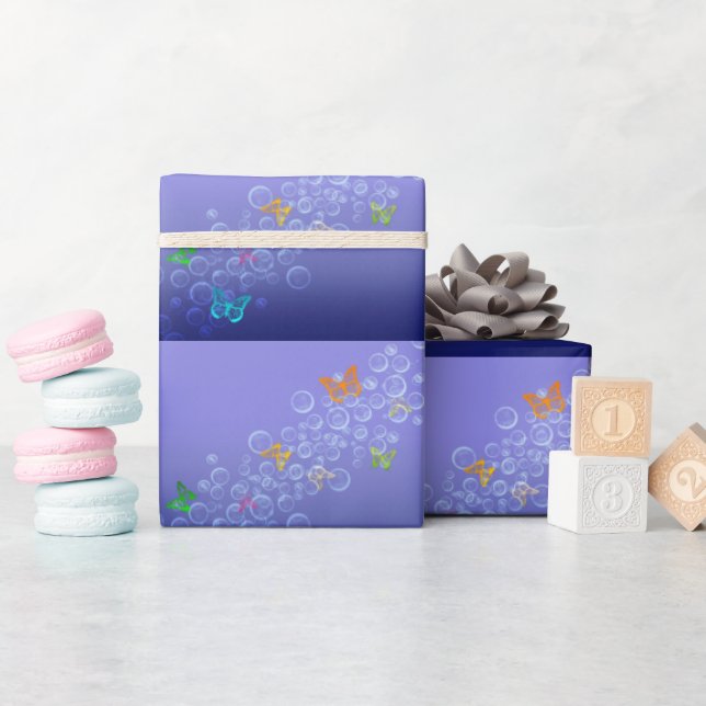 Papier Cadeau Bubbles (Baby Shower)