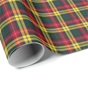 Papier Cadeau Buchanan Clan Tartan