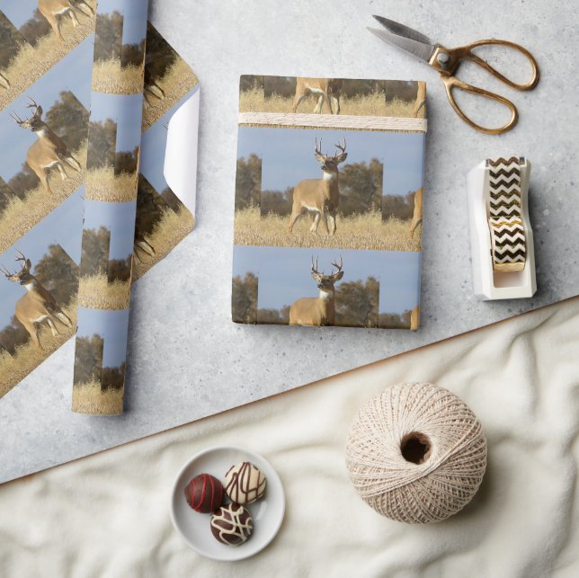 Papier Cadeau Buck Whitetail (Artisanat)