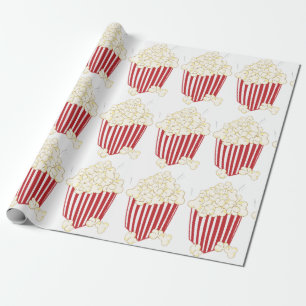 Papier Cadeau Bucket of Popcorn