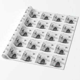 Papier Cadeau Bulldog