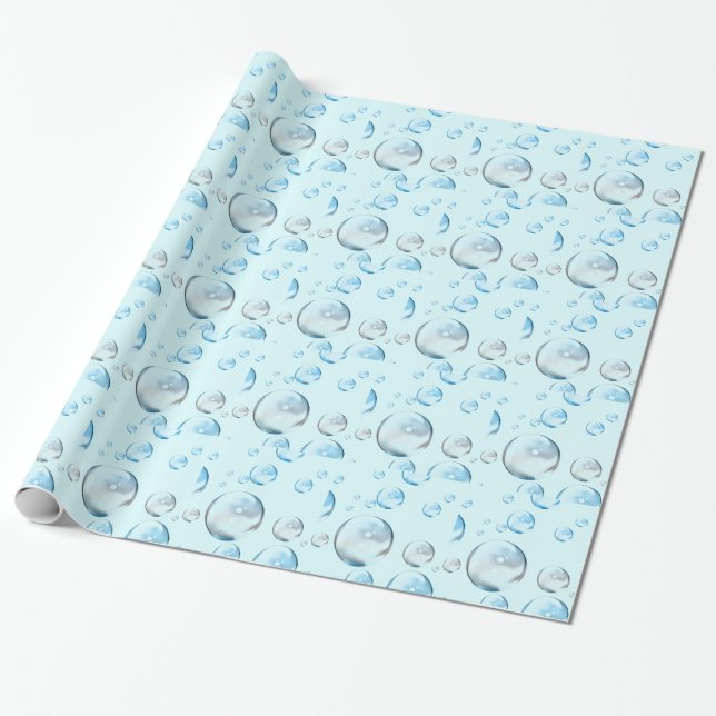 Papier Cadeau Bulles (Déroulé)