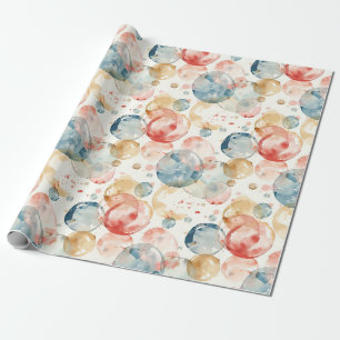 Papier Cadeau Bulles amusantes