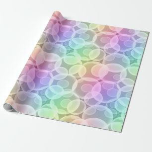 Papier Cadeau Bulles arc-en-ciel