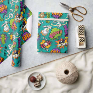 Papier Cadeau Bulles de Bande Dessinée