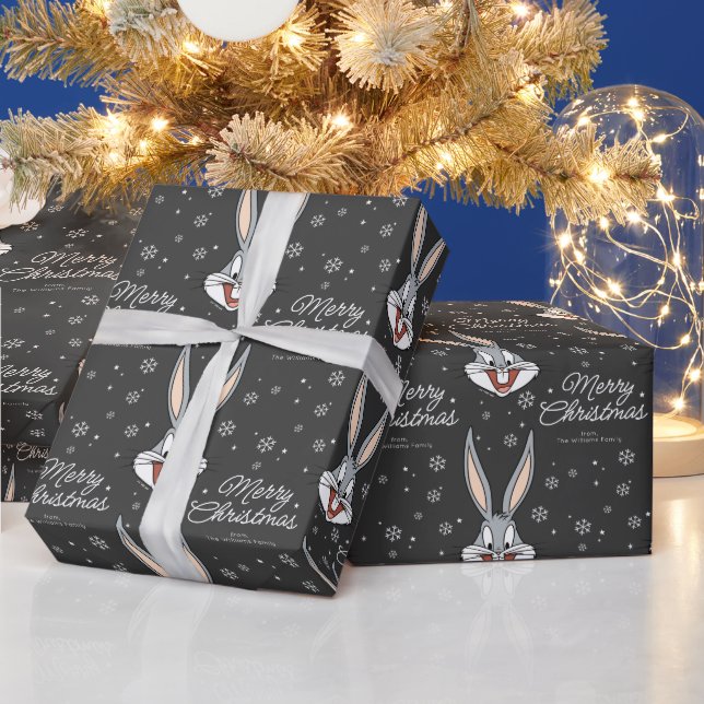 Papier Cadeau BUNNY™ Joyeux Noël (Vacances)