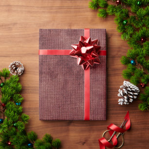 Papier Cadeau Burgundy Rouge look