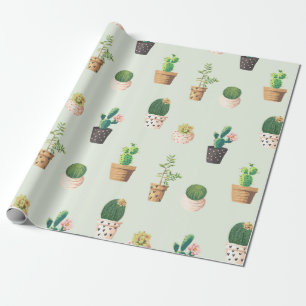 Papier Cadeau Cactus
