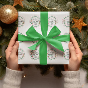 Papier Cadeau Cactus Désert Sud-Ouest Cactus Noël