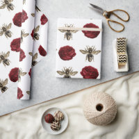 Cadeau d'abeille floral
