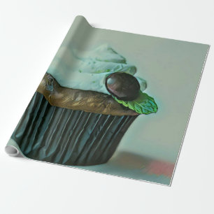 Papier Cadeau Cadeau d'anniversaire de crème glacée