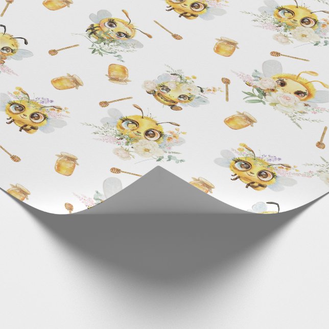 Papier Cadeau Cadeau d'anniversaire de Sweet to Bee' (Coin)