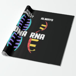 Papier Cadeau Cadeau d'anniversaire   Maître Biologiste ADN Et A