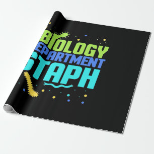 Papier Cadeau Cadeau d'anniversaire Service de micro-biologie