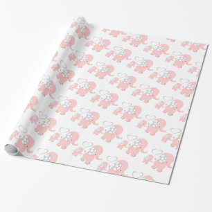 Papier Cadeau Cadeau de baby shower personnalisé par coutume