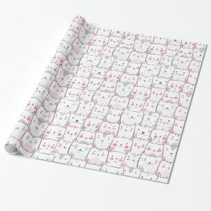 Papier Cadeau Cadeau de chatons drôles chats