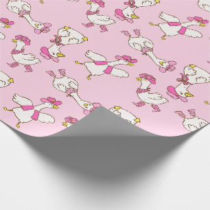 Papier Cadeau Cadeau de Cowboy Cowgirl Idiot Canard