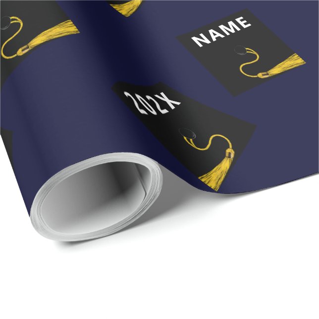 Papier Cadeau Cadeau de diplôme créatif (Coin rond)