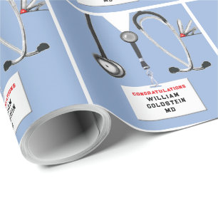 Papier Cadeau Cadeau de fin d'études de médecine