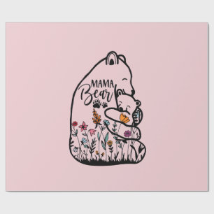 Papier Cadeau Cadeau de la fête des Mères- Cahier