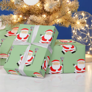 Papier Cadeau Cadeau de Noël de crosse