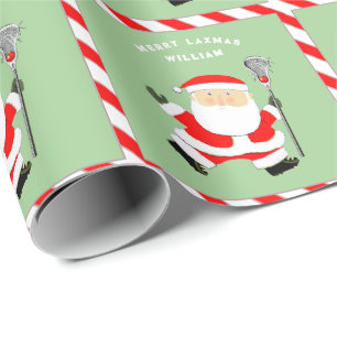 Papier Cadeau Cadeau de Noël de crosse personnalisée