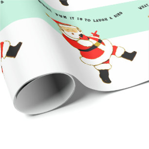 Papier Cadeau Cadeau de Noël de l'amoureux de la musique