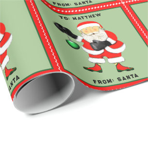 Papier Cadeau Cadeau de Noël drôle de boxe