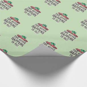 Papier Cadeau Cadeau de Noël drôle et gros