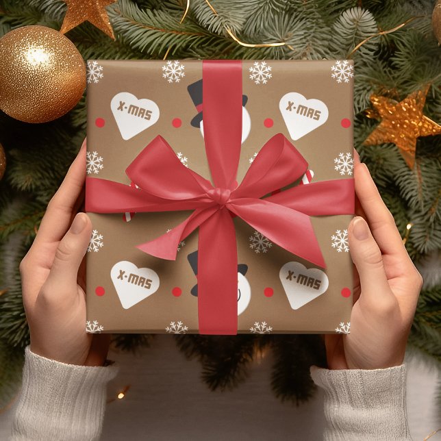 Papier Cadeau Cadeau de Noël X-max (Créateur téléchargé)