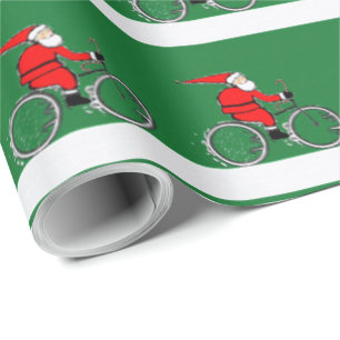 Papier Cadeau Cadeau de vacances à vélo