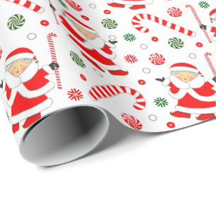 Papier Cadeau Cadeau de vacances de hockey sur gazon