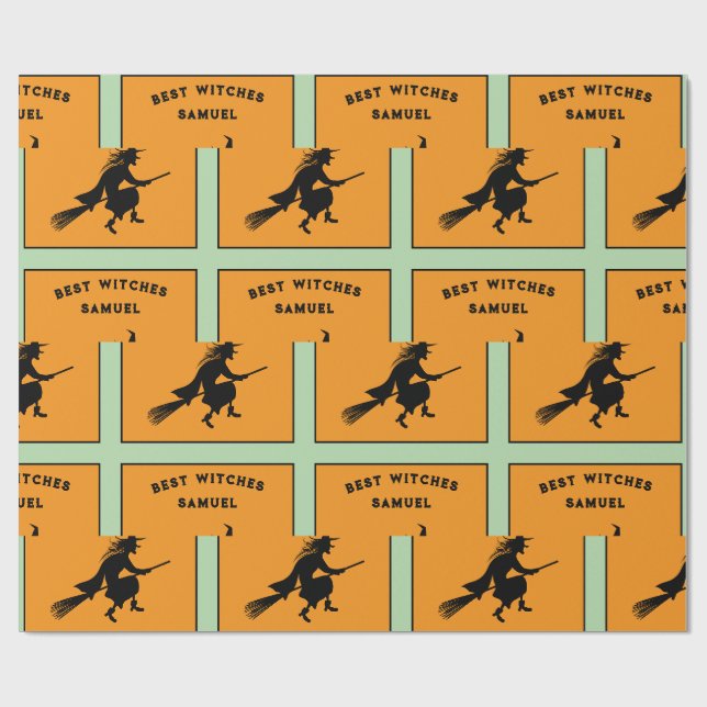 Papier Cadeau Cadeau doux Halloween Anniversaire Drôle (Plat)