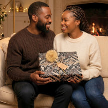 Cadeau Ethnique Moderne Terrien Afro-Américain