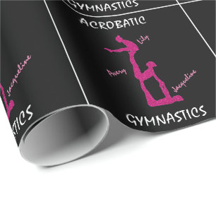 Papier Cadeau Cadeau gymnastique acrobatique