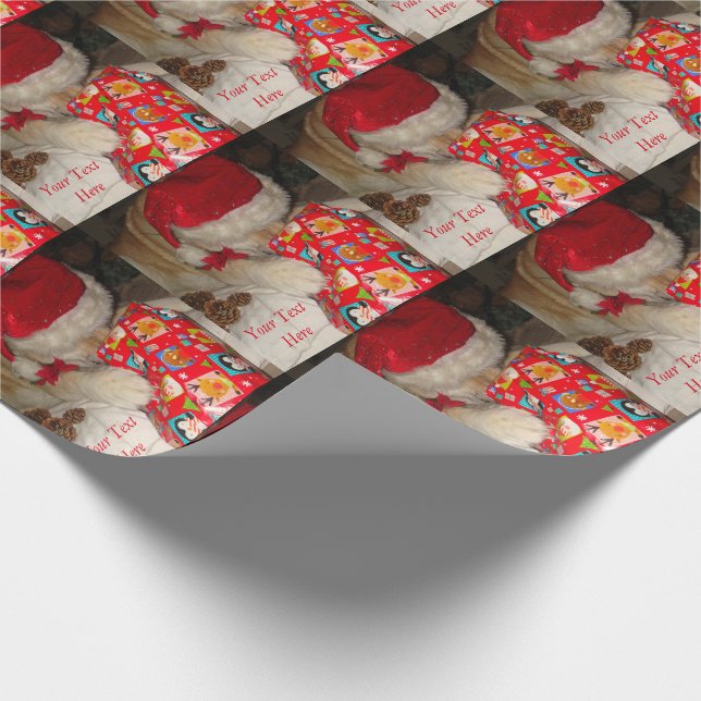 Papier Cadeau Cadeau mignon de Noël d'ouverture de casquette de (Coin)