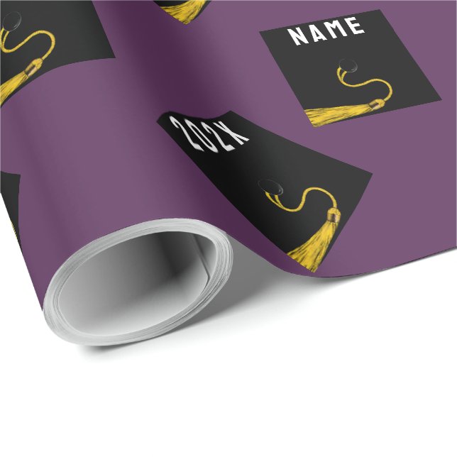 Papier Cadeau Cadeau personnalisé (Coin rond)
