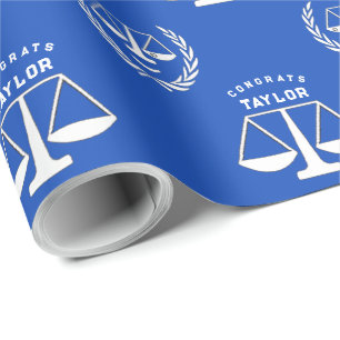 Papier Cadeau Cadeau personnalisé de la faculté de droit
