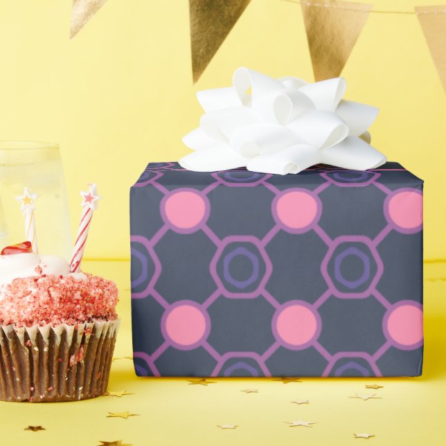 Papier Cadeau Cadeau spécial monogramme de naissance pour bébé (Fête d'anniversaire)