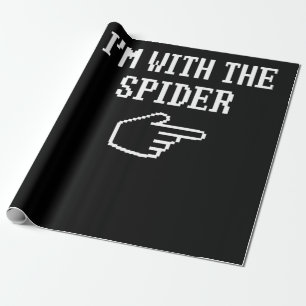 Papier Cadeau Cadeau Spider I'm With The Spider Costume Matchi
