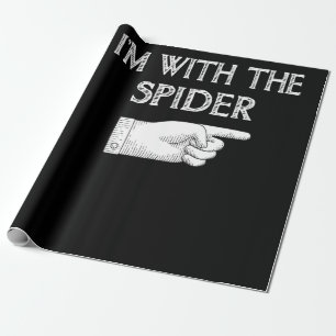 Papier Cadeau Cadeau Spider I'm With The Spider Costume Matchi