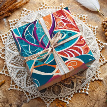 Cadeau tropical botanique Abstrait pour concepteur