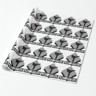 Papier Cadeau Cadeaux d'arts martiaux de papier d'emballage