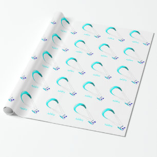 Papier Cadeau Cadeaux de kitesurf de Kiteboarding